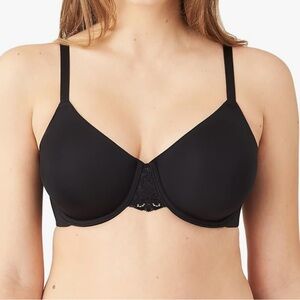 COPY - Wacoal Black Full Coverage Bra with Underwire